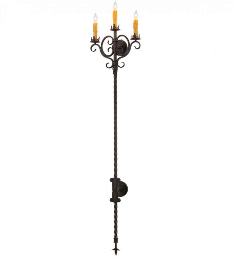 16"W Palmira 3 LT Wall Sconce