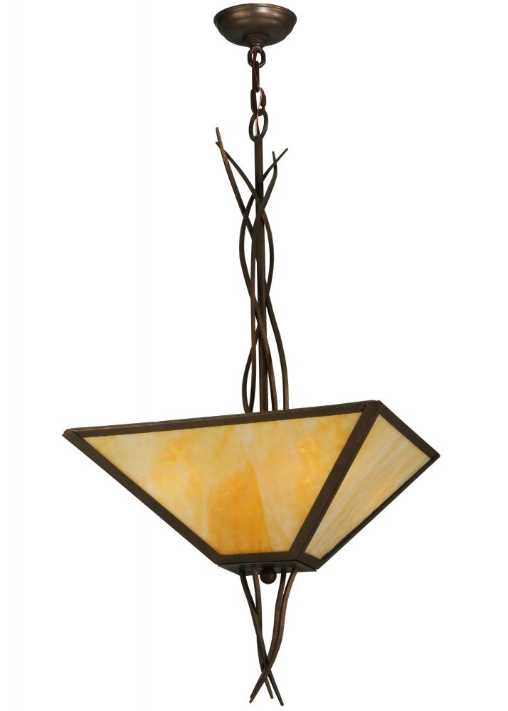 18"Sq Anala Inverted Pendant