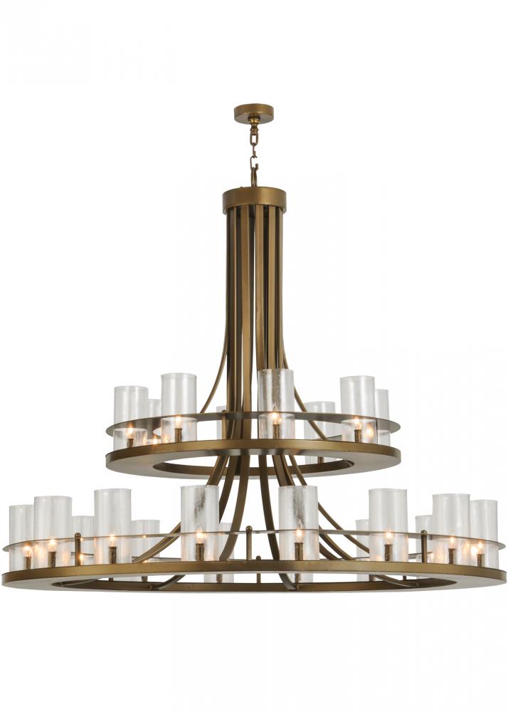 60"W Arion 24 LT Two Tier Pendant