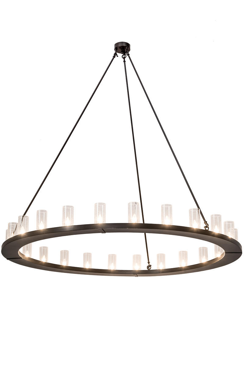 72"W Loxley 24 LT Chandelier