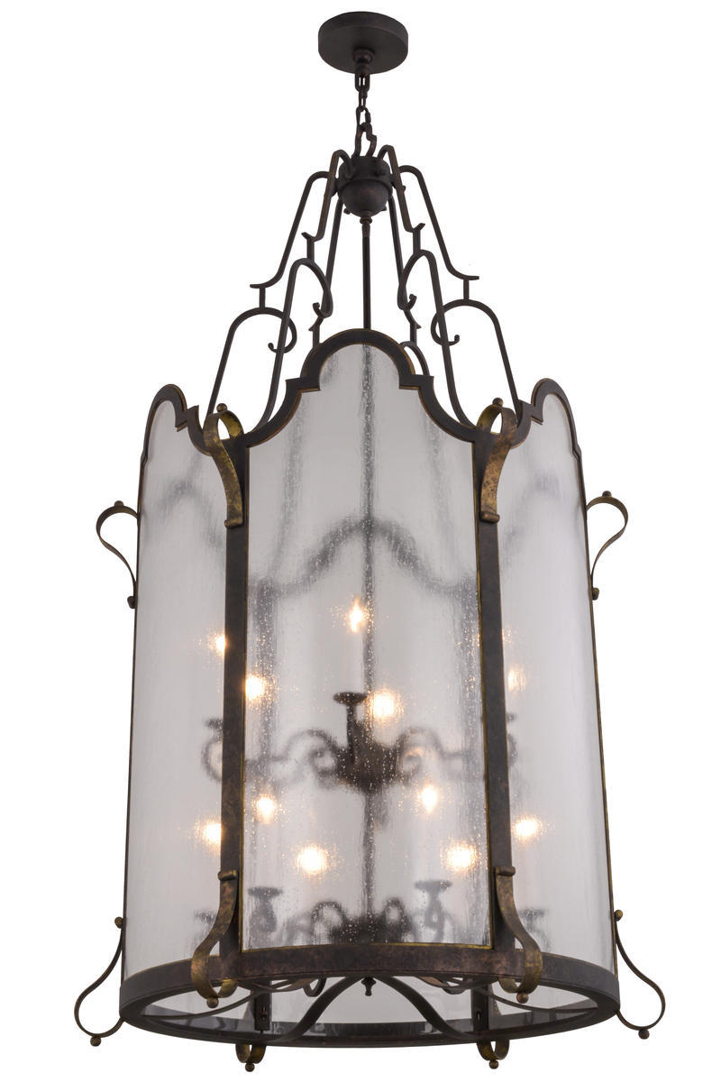 32" Wide Dubrek 12 LT Foyer Lantern