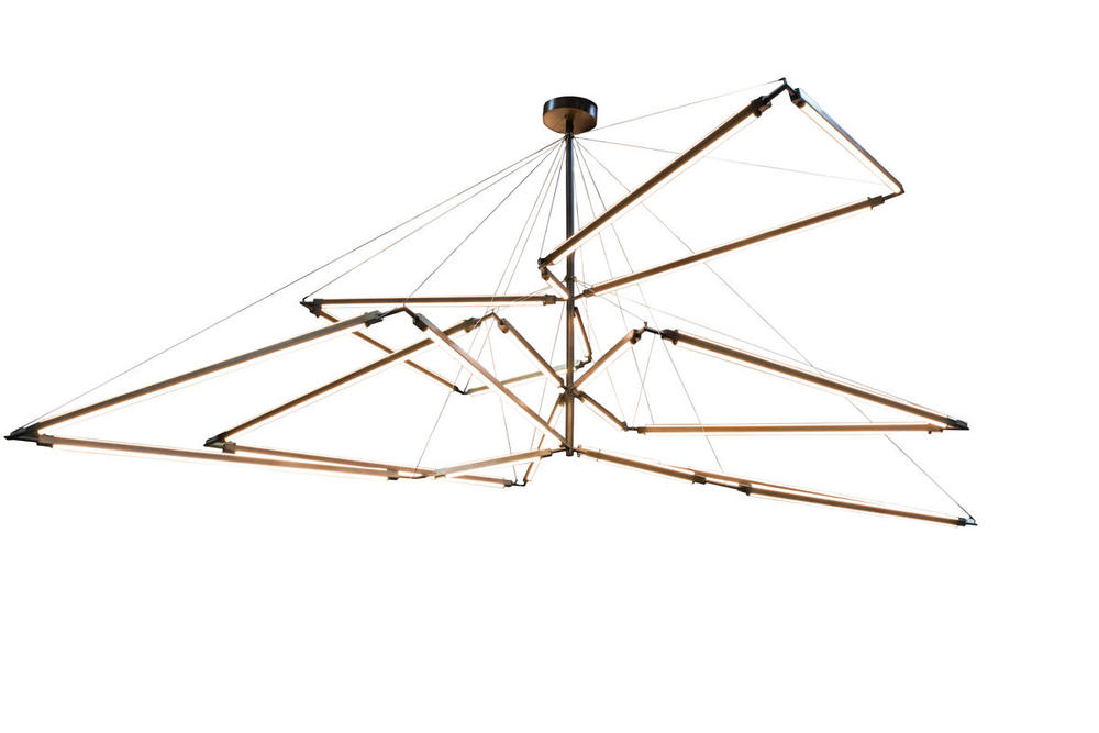 216"W Isotope Chandelier