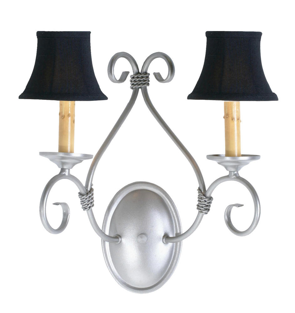 14" Wide Olivia 2 Light Wall Sconce