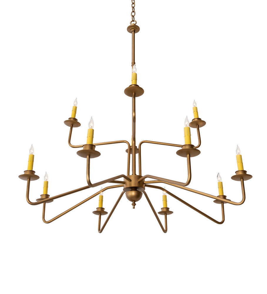 42" Wide Yanis 12 Light Two Tier Chandelier