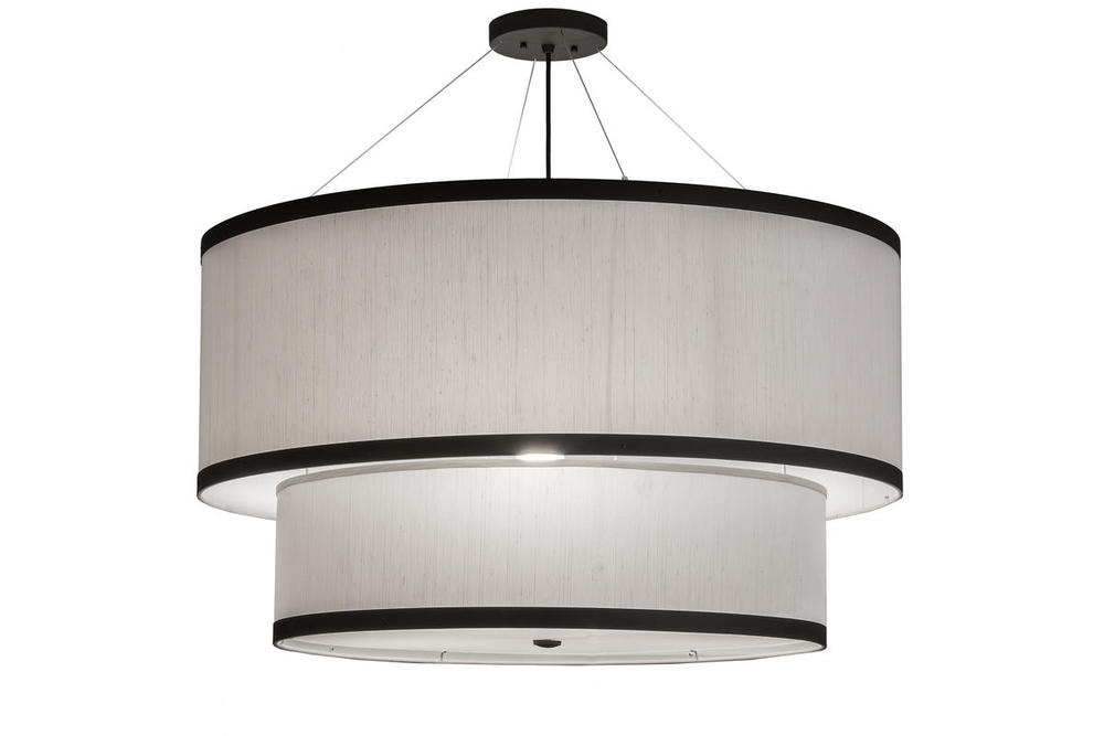36" Wide Cilindro 2 Tier Textrene Pendant