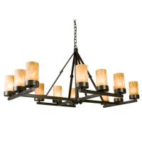 2nd Avenue Designs White 121079 - 52" Wide Parker 12 LT Chandelier