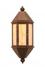 2nd Avenue Designs White 128018 - 10" Wide Plaza Lantern Wall Sconce