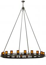 2nd Avenue Designs White 133495 - 60"W Barbury 20 LT Chandelier