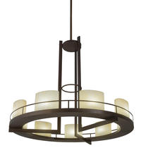 2nd Avenue Designs White 176957 - 68"W Loxley Tac Air 9 LT Chandelier