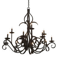 2nd Avenue Designs White 202247 - 48" Wide Cypress 12 Light Chandelier