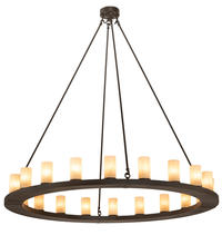 2nd Avenue Designs White 211438 - 60" Wide Loxley 20 Light Chandelier