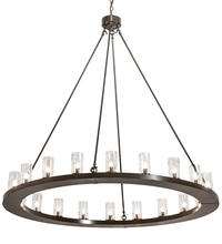 2nd Avenue Designs White 212201 - 60" Wide Loxley 20 Light Chandelier