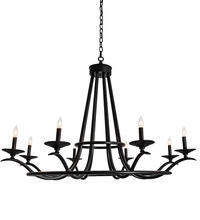 2nd Avenue Designs White 225442 - 48" Wide Octavia 8 Light Chandelier