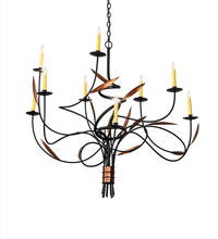 2nd Avenue Designs White 227898 - 51" Wide Layla Chandelier