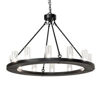 2nd Avenue Designs White 244280 - 42" Wide Loxley 12 Light Chandelier