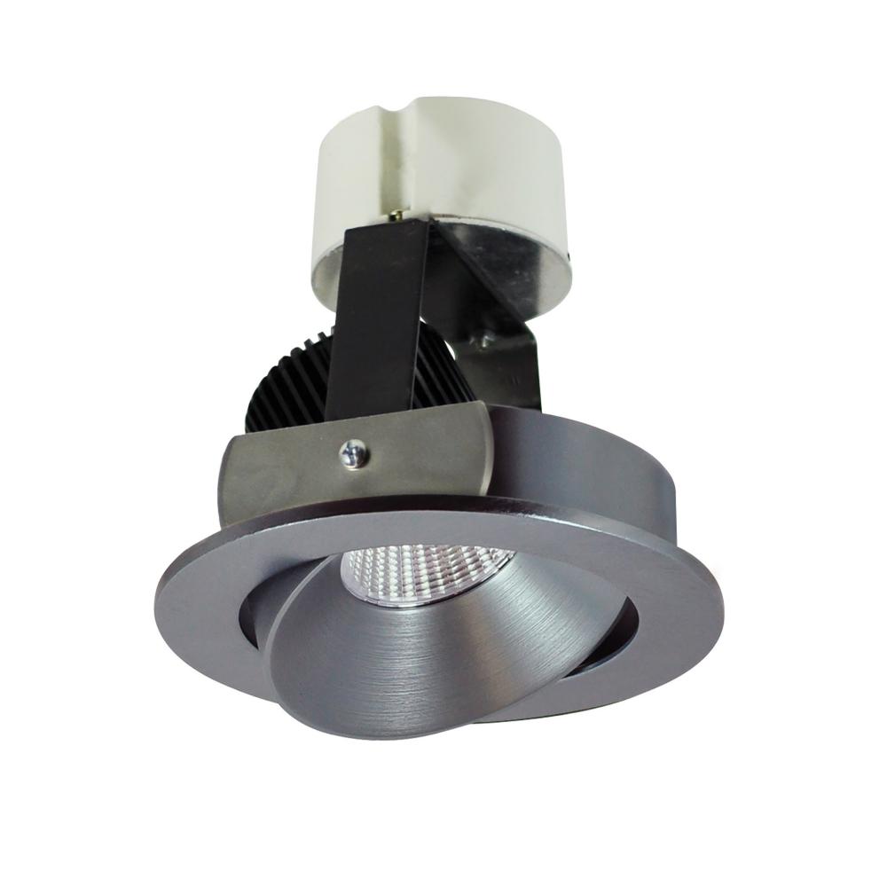 4" Iolite LED Round Adjustable Cone Retrofit, 1000lm / 12W, 3000K, Natural Metal Reflector /