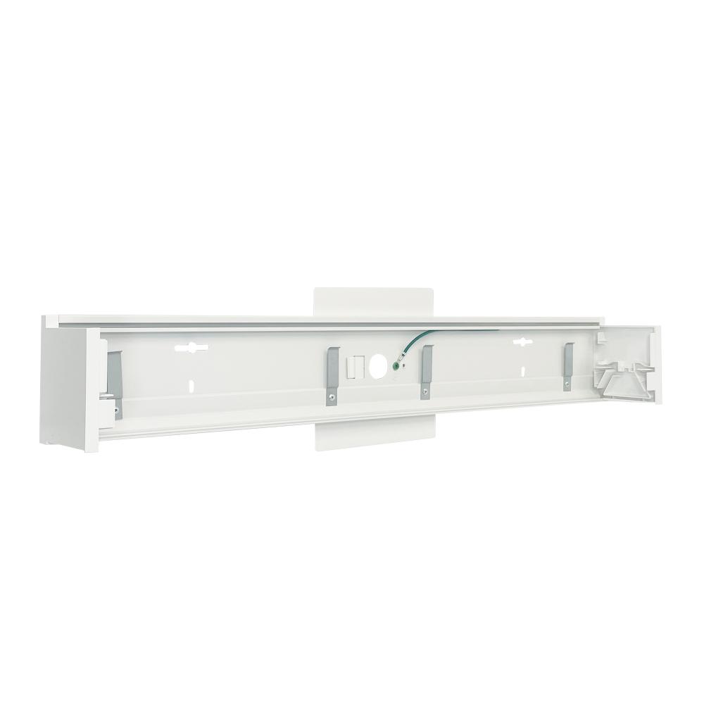 Wall Mount Kit for NLUD-8334, White Finish, wired for EM