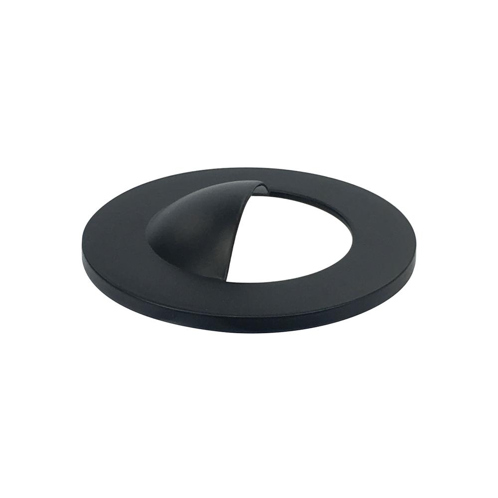 Round Wall Wash Trim for NM2-2RDC, Matte Black