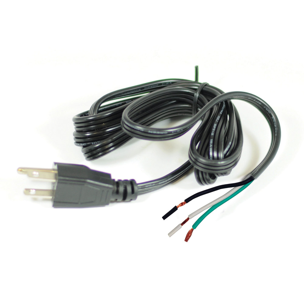 72" LEDUR Hardwire Connector Cable, Black