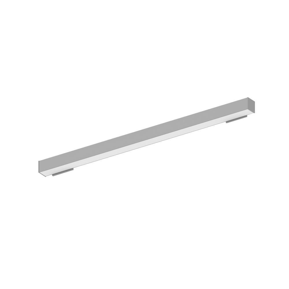 4' L-Line LED Wall Mount Linear, 4200lm / 3500K, 2"x4" Left Plate & 2"x4" Right