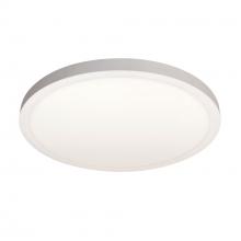 Nora NELOCAC-16R930W - 16" ELO Surface Mounted LED, 2200lm / 20W, 3000K, 90+ CRI, 120V Triac/ELV or 277V Non-Dimming,