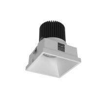 Nora NIO-4STLNDC35XMPW/10 - 4" Iolite LED Square Trimless Downlight, 1000lm / 14W, 3500K, Matte Powder White Finish