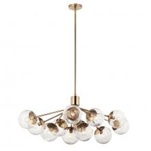 Kichler 52703CPZ - Linear Chandelier Convertible 12Lt