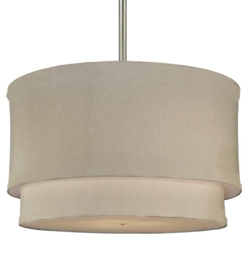 72" Wide Cilindro Two Tier Pendant