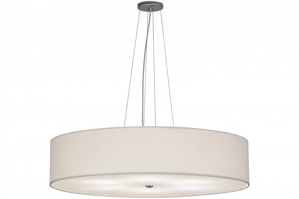 36" Wide Cilindro White Textrene Pendant