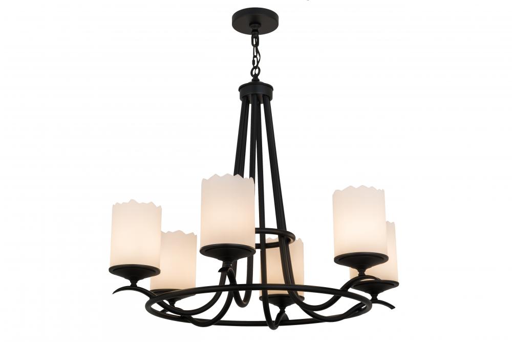 36" Wide Octavia 6 Light Chandelier