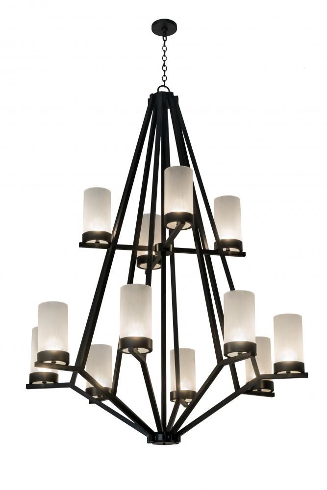 60"W Galen 12 LT Chandelier