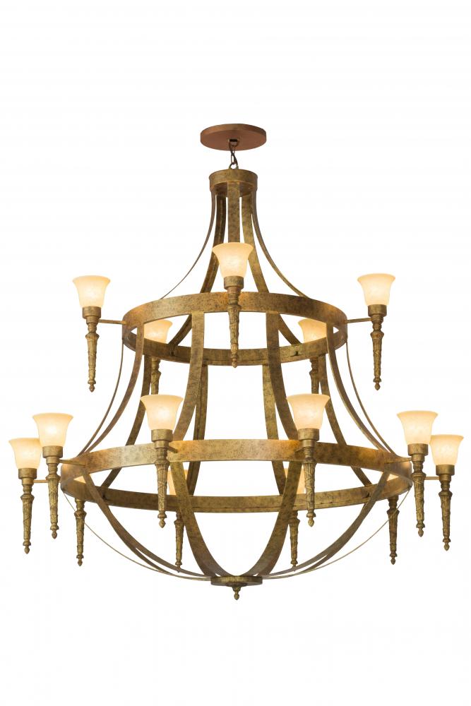 72"W Pontoise 15 LT Chandelier