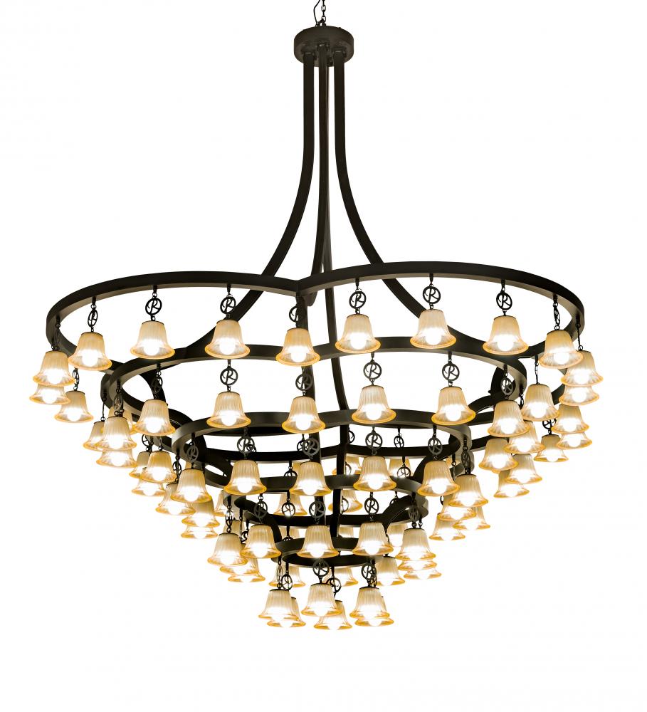 114" Wide Cretella 86 Light Chandelier