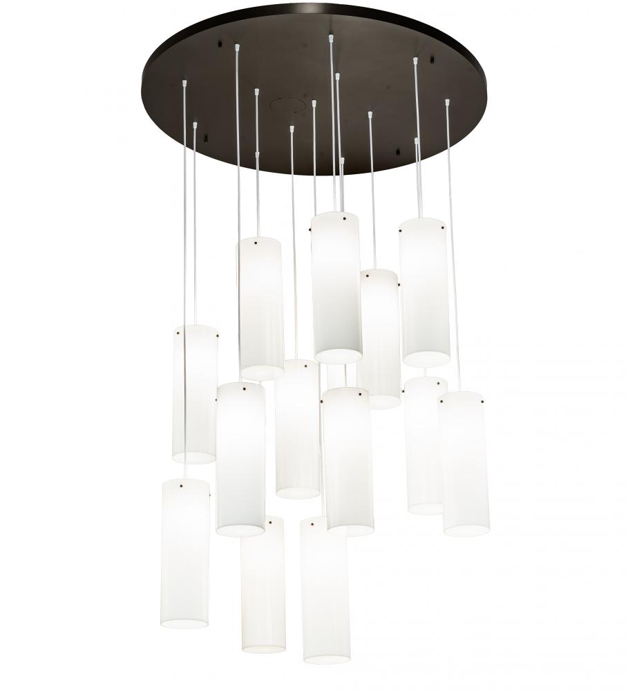 48" Wide Cilindro 12 Light Cascading Pendant