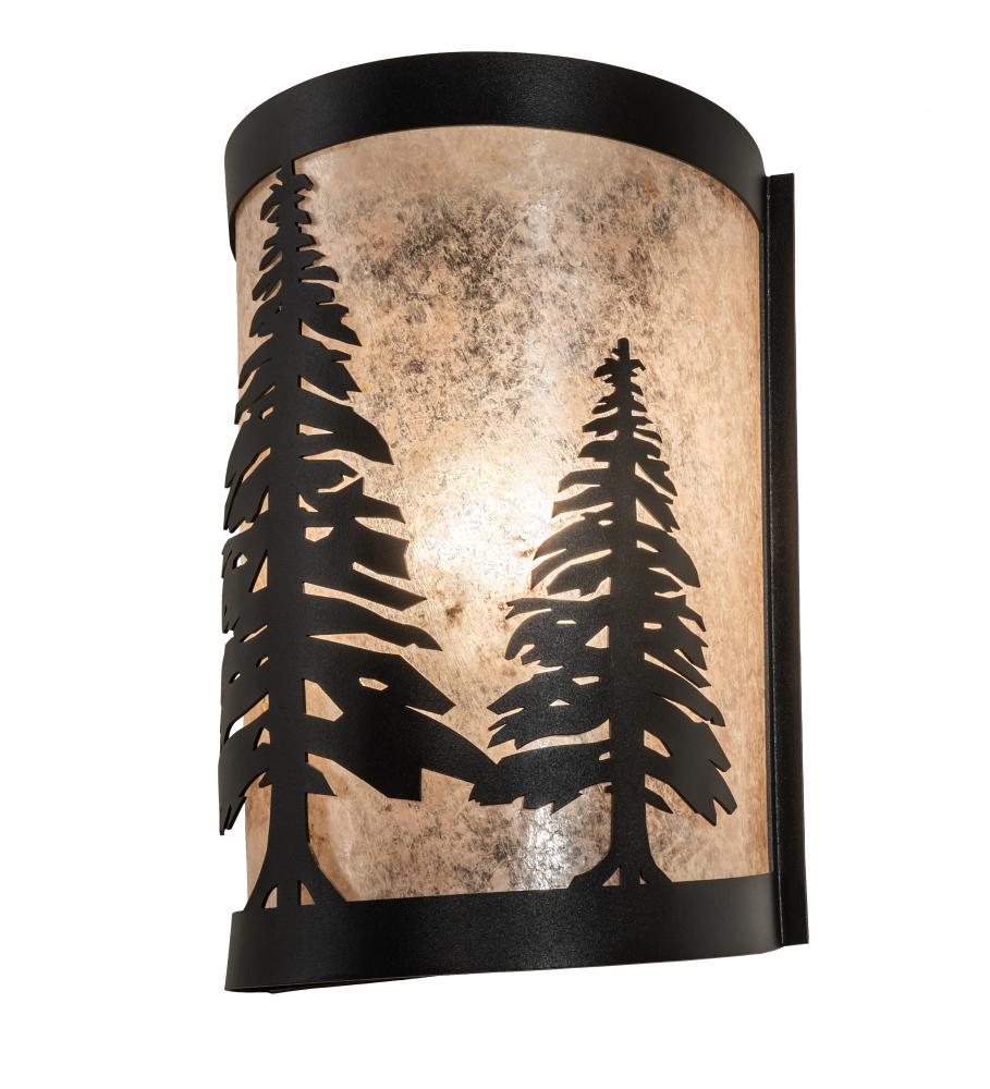 8" Wide Tall Pines Wall Sconce