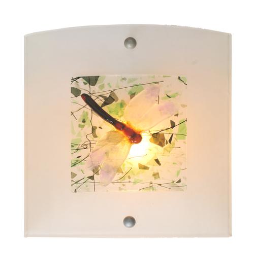 11"W Metro Fusion Il Drago Wall Sconce