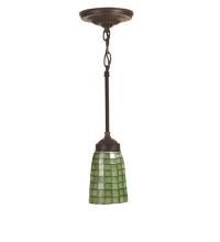 Meyda Blue 102091 - 5" Wide Terra Verde Mini Pendant