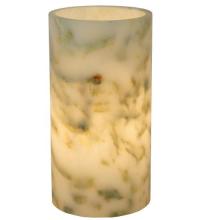 Meyda Blue 114797 - 3.5"W Cylindre Light Green Jadestone Shade