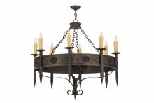 Meyda Blue 115641 - 42"W Calandra 8 LT Chandelier