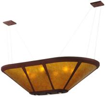 Meyda Blue 123602 - 50" Long Sutter Oblong Inverted Pendant