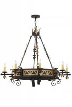 Meyda Blue 135122 - 48"W Filomena 8 LT Chandelier