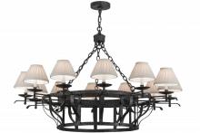 Meyda Blue 148230 - 52"W Ethel 12 LT Chandelier