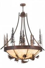 Meyda Blue 152868 - 50"W Tall Pines Inverted Pendant