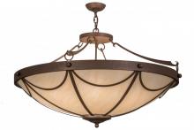 Meyda Blue 162887 - 42"W Carousel Inverted Pendant