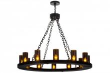 Meyda Blue 163777 - 42"W Loxley 12 LT Chandelier