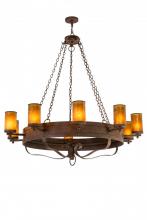 Meyda Blue 170768 - 60"W Parnella 10 LT Chandelier