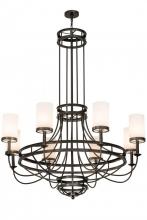 Meyda Blue 171146 - 60"W Saxony 8 LT Chandelier