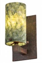 Meyda Blue 185631 - 4.5"W Cilindro Jadestone Wall Sconce