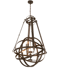 Meyda Blue 196041 - 36" Wide Gimbal Grinado Chandelier