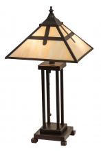 Meyda Blue 204495 - 24" High Cross Mission Table Lamp